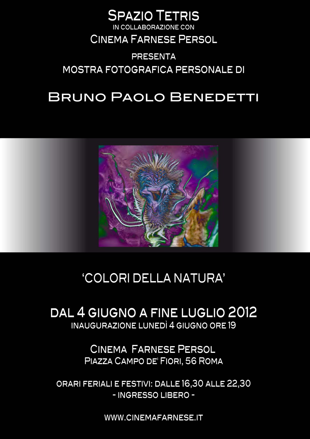 mostra personale di bruno paolo benedetti a Roma