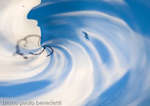 shapes sucked in vortex