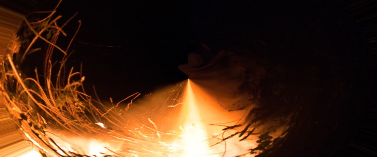 fire whirpool triggered by fire flame