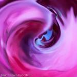 pink and violet abstract billow